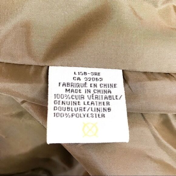 𝅺tan Genuine Leather Jacket - Picture 8 of 14